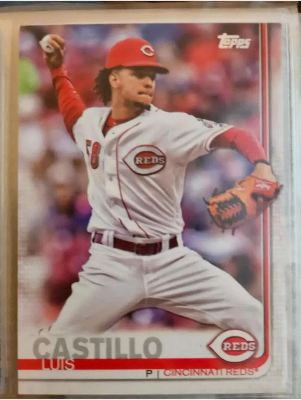 2019 Topps Baseball #156 - Luis Castillo - Reds